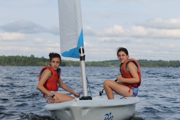 Sailing on Lake Cobbosseecontee