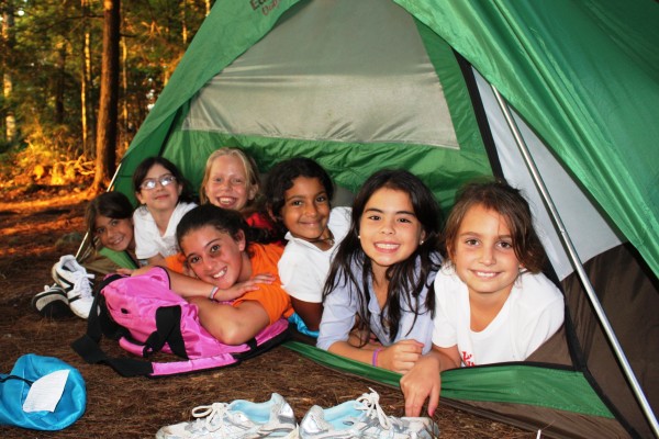 Juniors camping trip